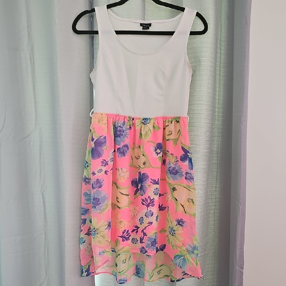 Rue21 Black and White Contrast Top
